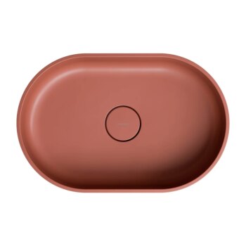 OMNIRES - OVO M+ umývadlo na dosku, 55 x 36 cm terracotta /TE/ OVOUNTE