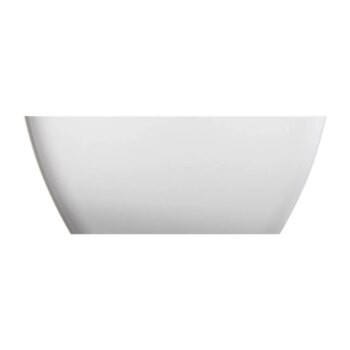 OMNIRES - PARMA M+ voľne stojaca vaňa, 159 x 71 cm biela lesk /BP/ PARMAWWBP