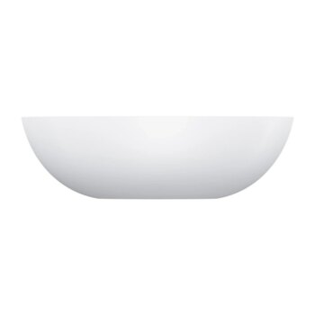 OMNIRES - SHELL M+ umývadlo na dosku, 50 x 32 cm, biela mat SHELL500UNBM