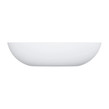 OMNIRES - SHELL M+ umývadlo na dosku, 60 x 35 cm biela mat /BM/ SHELLUNBM