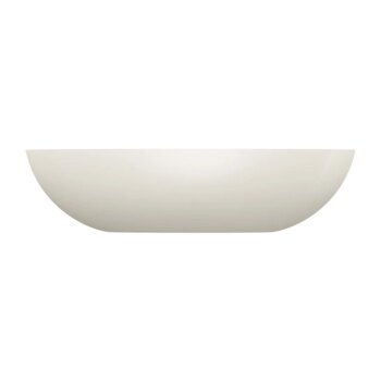 OMNIRES - SHELL M+ umývadlo na dosku, 60 x 35 cm, matná biela piesočná SHELLUNWS