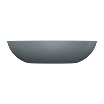 OMNIRES - SHELL M+ umývadlo na dosku, 60 x 35 cm, matná popolavá šedá SHELLUNAG