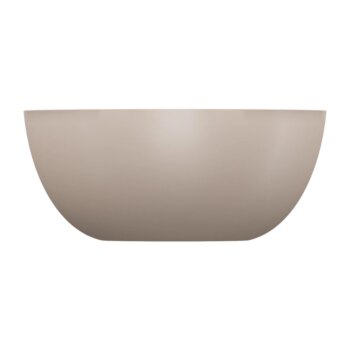 OMNIRES - SHELL M+ umývadlo na dosku, O35 cm, béžová mat SHELL350UNDB