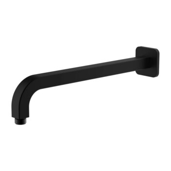 OMNIRES - nástenné sprchové rameno, 35 cm čierna mat /BLM/ RA15BL
