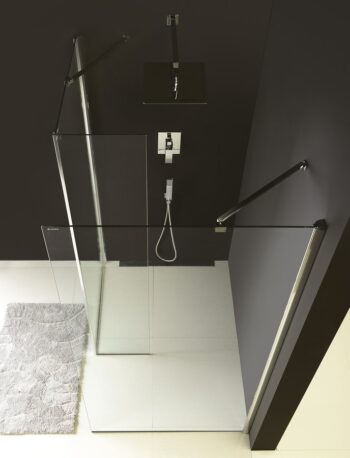POLYSAN - MODULAR SHOWER prídavný panel na inštaláciu na stenu modulu 2, 400 ľavý MS2B-40L