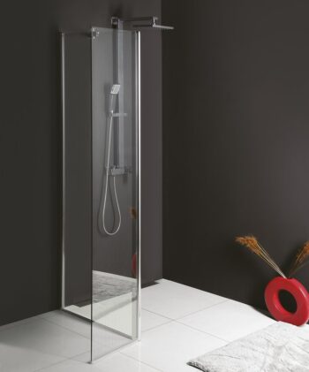 POLYSAN - MODULAR SHOWER stena na inštaláciu na múr, pre pripojenie otoč.panelu 900  MS3A-90