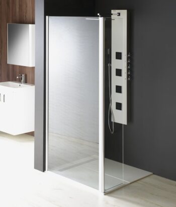 POLYSAN - MODULAR SHOWER stena na inštaláciu na múr, pre pripojenie otoč.panelu 900  MS3A-90