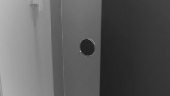 POLYSAN - ROLLS BLACK sprchové dvere do priestoru 1600 výška 2000 číre sklo MS5-160B