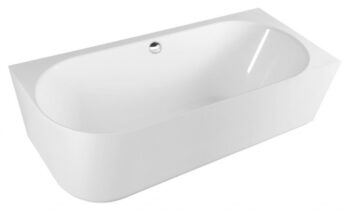POLYSAN - SUSSI R rohová stojaca vaňa liaty mramor 150x70x49,5cm, biela 93231R