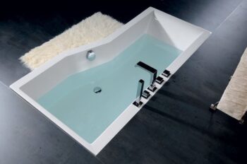 POLYSAN - VERSYS L asymetrická vaňa 160x84x70x47cm, biela 14611