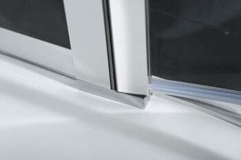 POLYSAN - ZOOM štvrťkruhová sprchová zástena 900x900, číre sklo, pravá ZL2615R