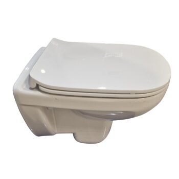 PRIM predstenový inštalačný systém bez tlačidla + WC bez oplachového kruhu Edge + SEDADLO PRIM_20/0026 X EG1