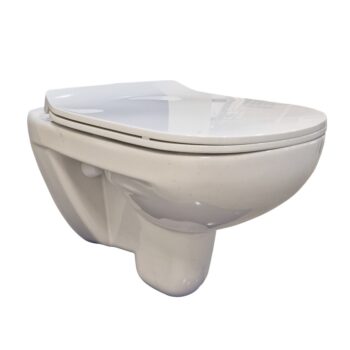 PRIM predstenový inštalačný systém bez tlačidla + WC bez oplachového kruhu Edge + SEDADLO PRIM_20/0026 X EG1