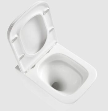 PRIM predstenový inštalačný systém s chrómovým tlačidlom 20/0041+ WC INVENA FLORINA WITH SOFT  se sedlem RIMLESS PRIM_20/0026 41 FL1