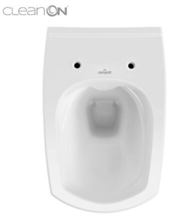 PRIM predstenový inštalačný systém s čiernym tlačidlom 20/0044 + WC CERSANIT CLEANON CARINA + SEDADLO PRIM_20/0026 44 CA1