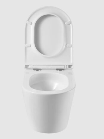 PRIM predstenový inštalačný systém s čiernym tlačidlom 20/0044+ WC INVENA LIMNOS WITH SOFT  se sedlem RIMLESS PRIM_20/0026 44 LI1