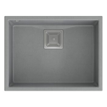 Quadron Quadron - Granitový drez DAVID 50 Grey Metallic Meď HQD5542U5-C1