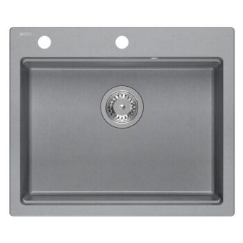 Quadron Quadron - Granitový drez KURT 110 WORKSTATION Grey Metallic ZLE-09004