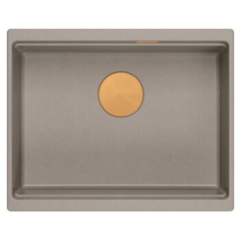 Quadron Quadron - Granitový drez Logan 100 Beige Oceľ HQJ6045U4_BS_U