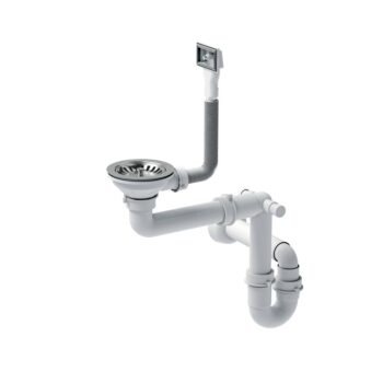 Quadron Quadron - Oceľový drez RUSSEL 116 BRUSH NICKEL Ľavá komora HB7911BS
