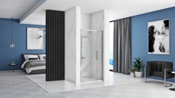 REA - Otváracie sprchové dvere Rapid Swing Chrom 90 REA-K5606