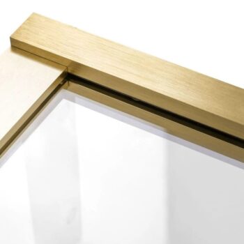 REA - Paraván vaňový Fabian Gold Brush 100 REA-K6527