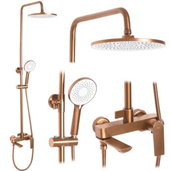 REA REA - Sprchový set AVALON Copper BRUSH REA-P2418