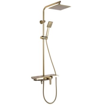 REA REA - Sprchový set BRAVO Brush Gold REA-P4121