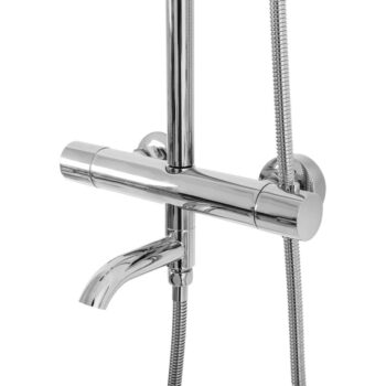 REA REA - Sprchový set s bateriou 150mm Lungo chróm REA-P6607
