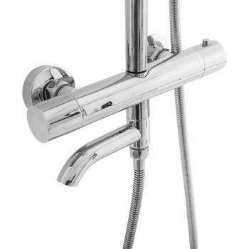 REA REA - Sprchový set s bateriou 150mm Lungo chróm REA-P6607