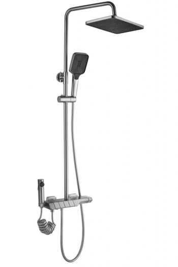 REA REA - Sprchový set s batériou 150mm Lungo termostat ROB kartáčovaný nikel REA-P6624