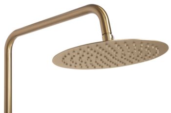 REA REA - Sprchový set s termostatickou batériou 150mm s výtokom Lungo zlatá kartáčovaná REA-P6604