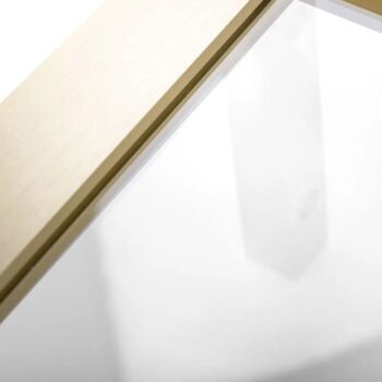 REA - Sprchová kabína Rapid Slide Gold Brush Dvere: 120 x Sprchová zástena: 80 KPL-K5649