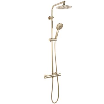 REA - Sprchová sada s termostatom Bliss brush gold REA-P8413