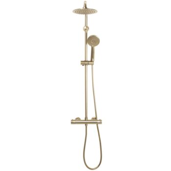 REA - Sprchová sada s termostatom Bliss brush gold REA-P8413
