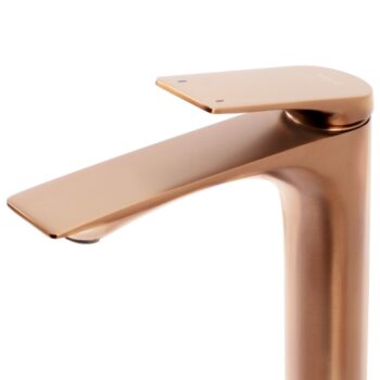 REA - Umývadlová batéria AVALON Copper Brush High REA-B0493