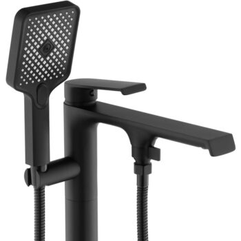 REA - Vaňová batéria HASS Black - čierna REA-B6401