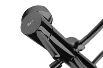 REA - Vaňová batéria Lungo čierna metalická REA-B4422