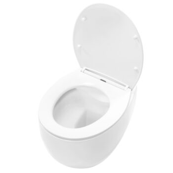 REA - Závesná WC misa vrátane sedátka Lars REA-C9500