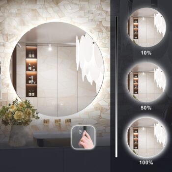 REA - Zrkadlo LED 50cm HZJ050 HOM-02820