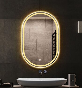 REA - Zrkadlo LED 80x60cm P10408 HOM-02835