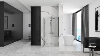 REA/S - Skladací sprchovací kút FOLD N2 70x70 KPL-07444