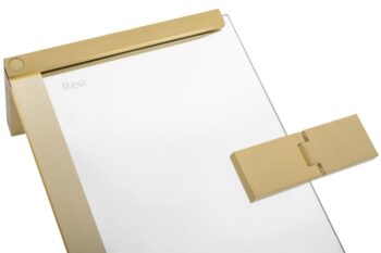 REA/S - Sprchová kabína Hugo 80x90 Gold Brush Dvere: 80 Dvere: 90 KPL-K8410