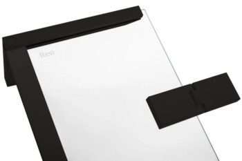 REA/S - Sprchová kabína Hugo Double Black 90x100 KPL-45234