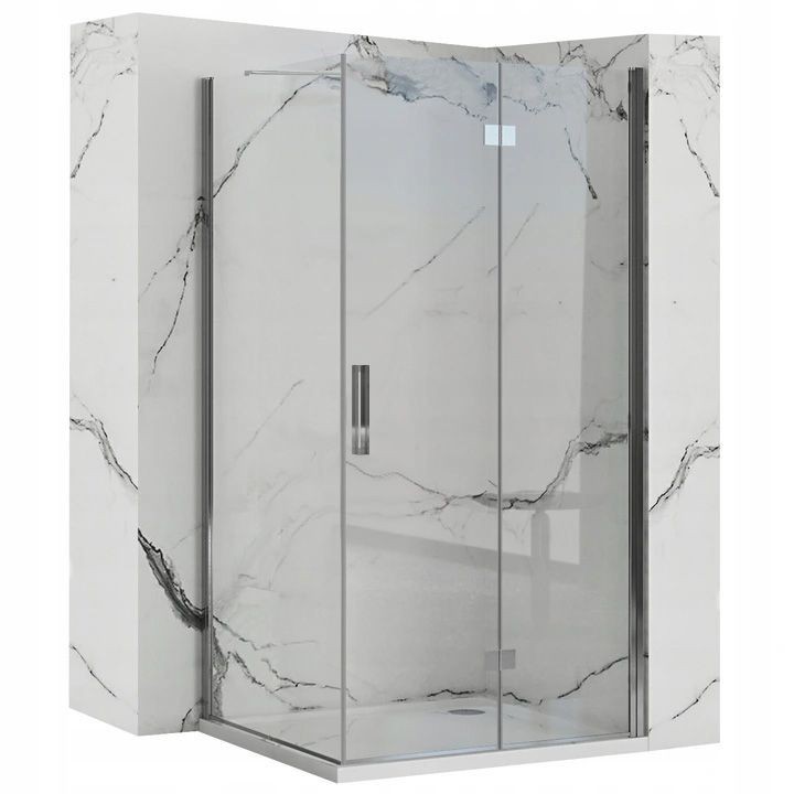 REA/S - Sprchová kabína Molier Chrom 90x80 KPL-K1539 REA/S - Sprchová kabína Molier Chrom 90x80 KPL-K1539