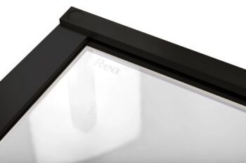REA/S - Sprchové Dvere Hugo 80 Black KPL-45206