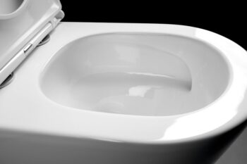 SAPHO - AVIS Vortex Rimless WC misa pre kombi, spodný/zadný odpad, biela PC106-111