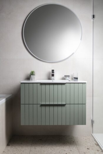 SAPHO - CIRASA umývadlová skrinka 69,8x52x46cm, verde strip CR701-4444S
