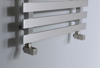 SAPHO - CUBE pripojovacia sada ventilov ručná rohová, nerez mat CP4510S