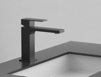 SAPHO - CUBEMIX stojánkova umývadlová batéria, čierna mat CM002B